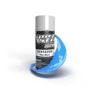 Spaz Stix Solid Sky Blue Aerosol Paint, 3.5oz (SZX12209)