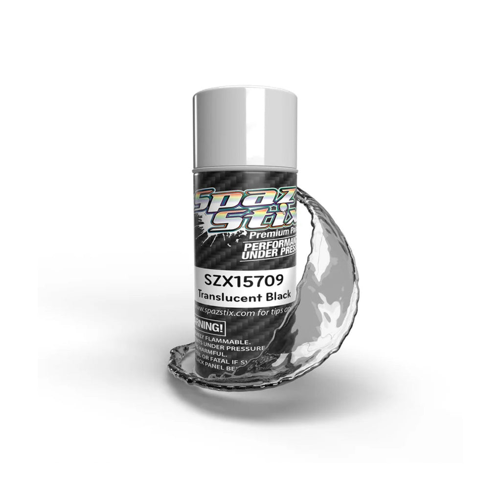 Spaz Stix Translucent Black Window Tint Aerosol Paint, 3.5oz product photo
