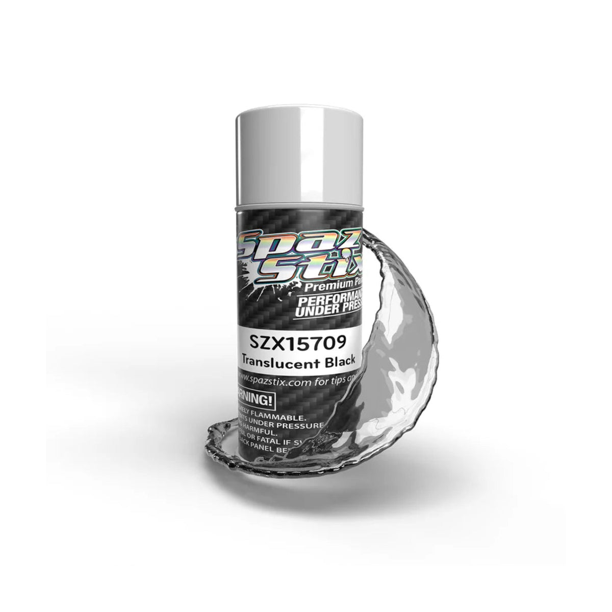 Spaz Stix Translucent Black Window Tint Aerosol Paint, 3.5oz product photo