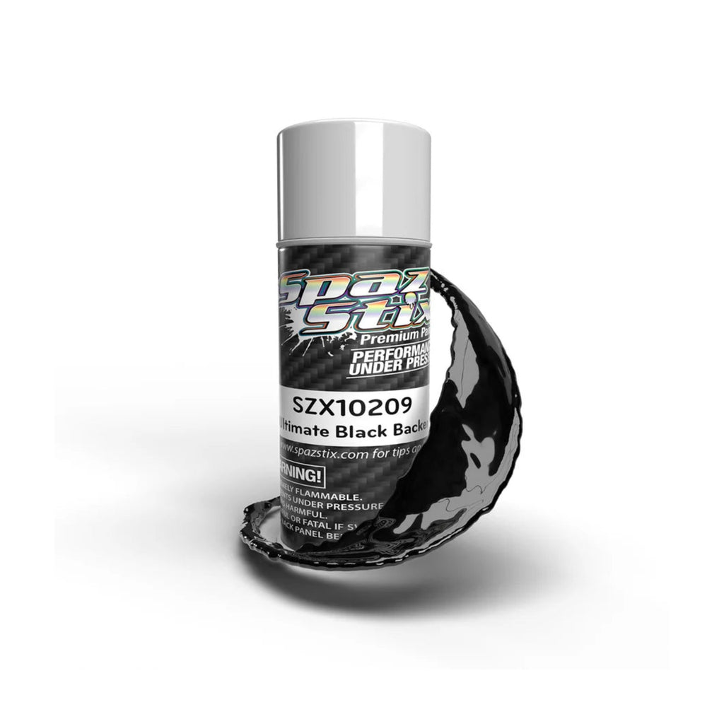 Spaz Stix Ultimate Black Backer for Mirror Chrome Aerosol, 3.5oz product photo