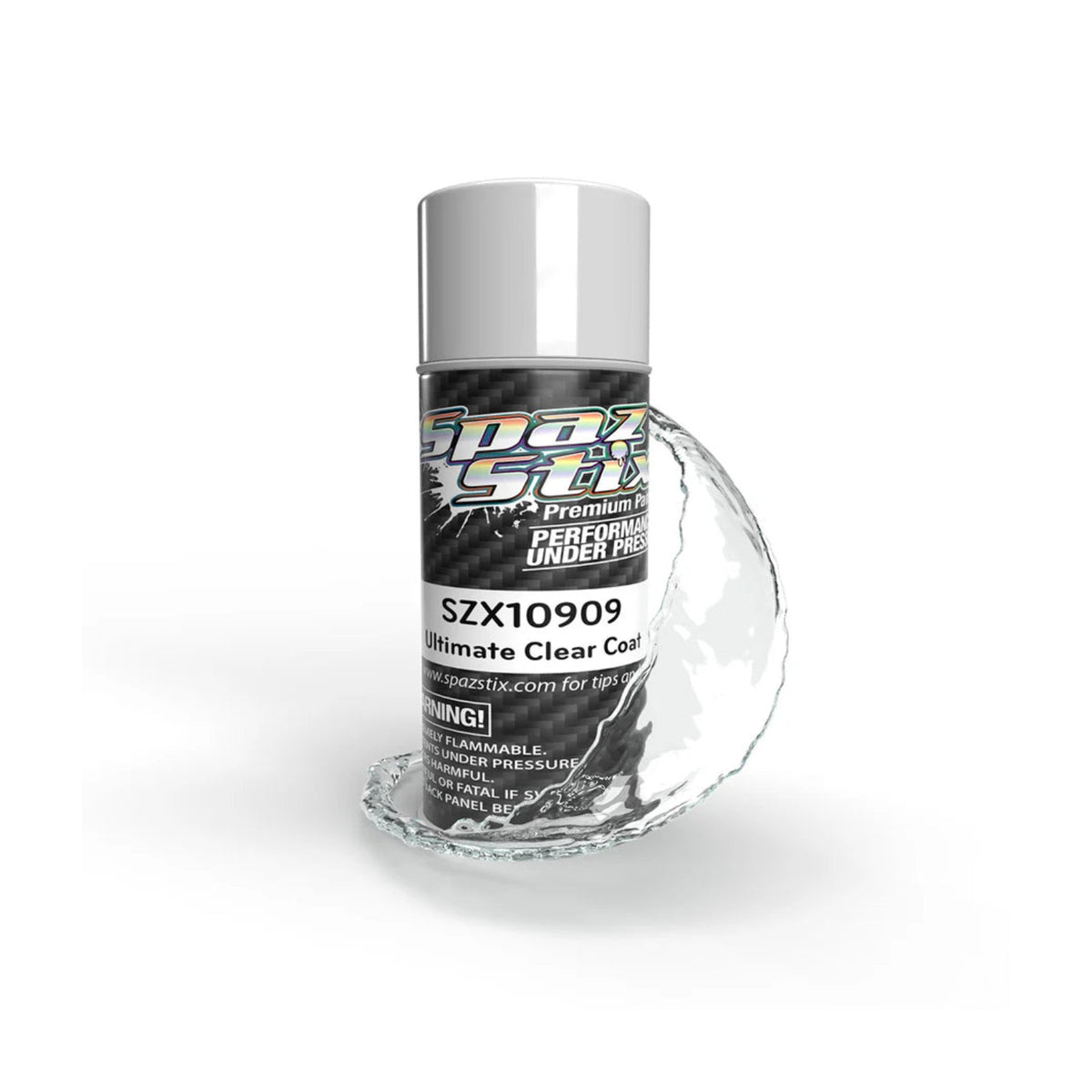 Spaz Stix Ultimate Clear Coat for Mirror Chrome Aerosol, 3.5oz product photo