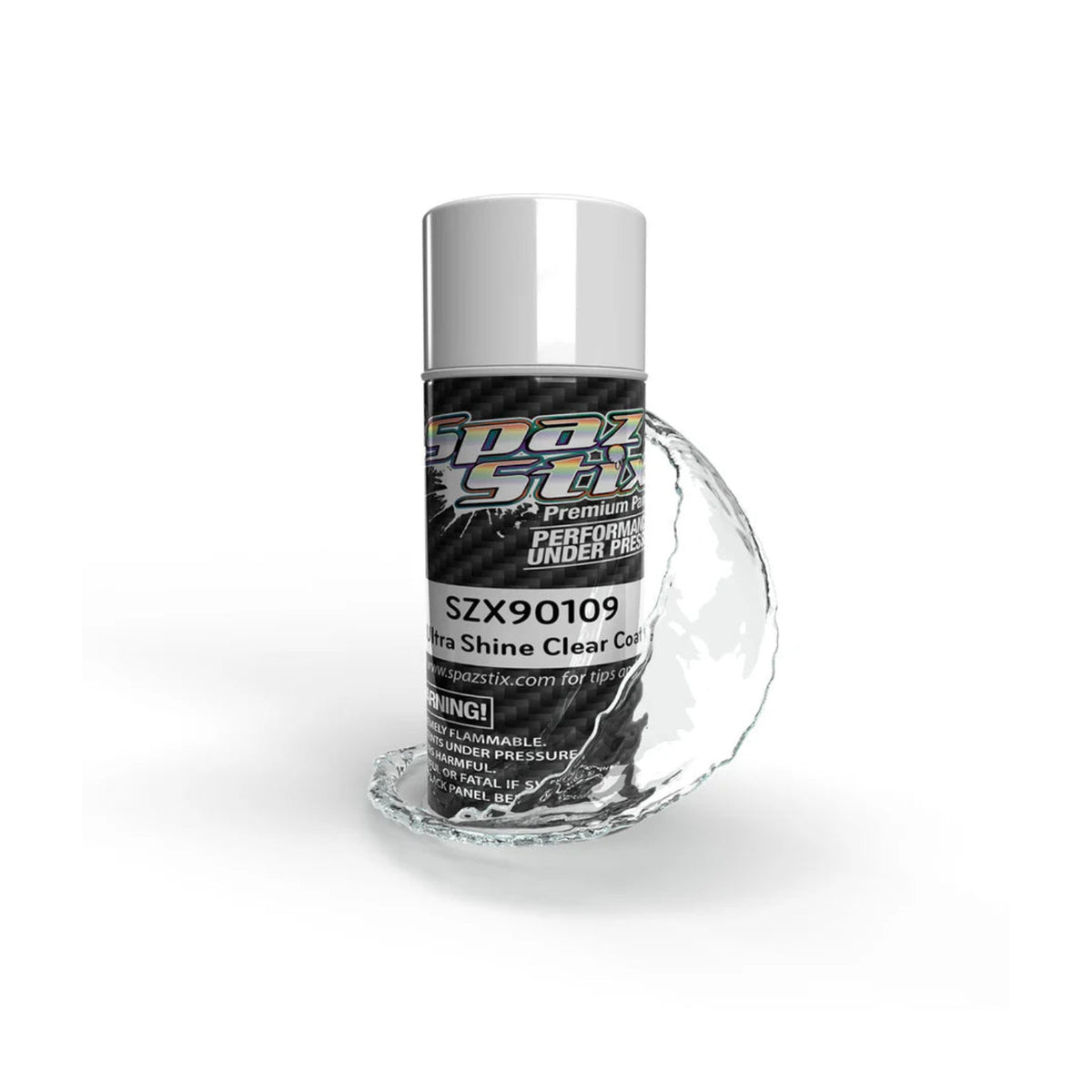 Spaz Stix Ultra Shine Clear Coat Aerosol, 3.5oz product photo
