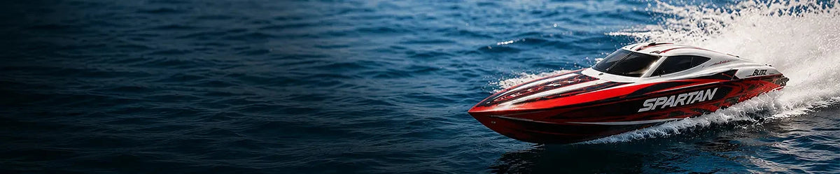 RC boat banner
