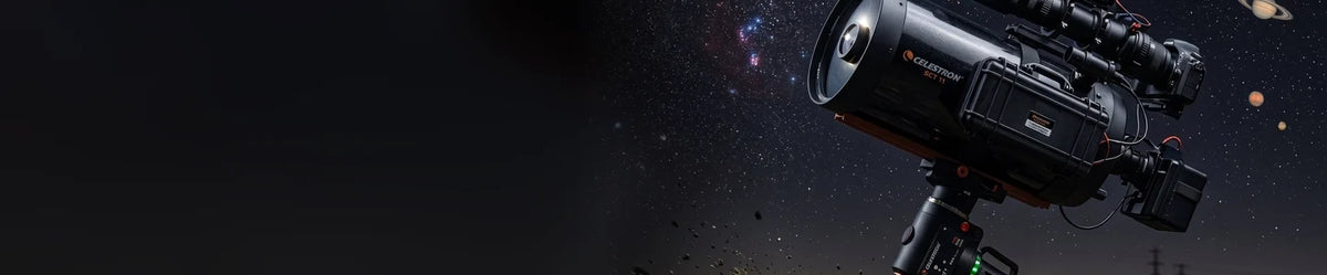 Telescope and optics banner