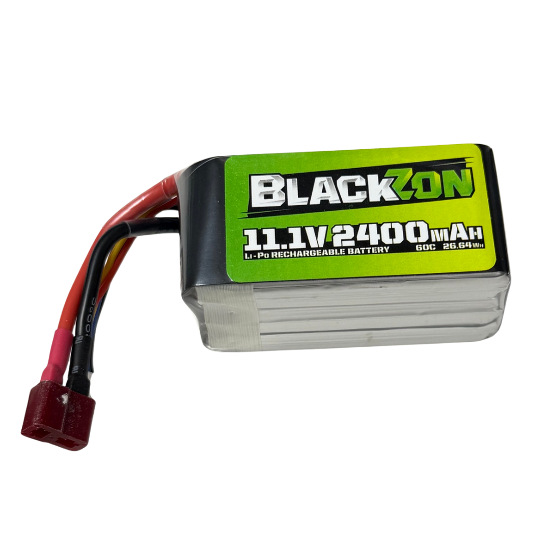 3 Cell 2400mAh 11/1V Li-ion; T-Plug Smyter