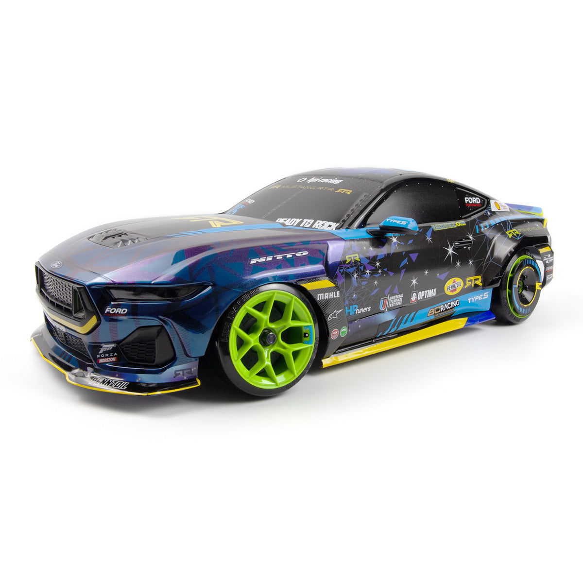 HPI Racing Stage-D10 Ford Mustang VGJR HPI161004, front three-quarter view
