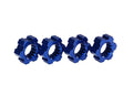 Traxxas 24 mm Blue Aluminum Splined Hex Wheel Hubs 7756X, set of four hubs