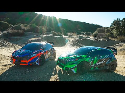 1/10 Fiesta ST Rally 3s VXL Brushless: AWD Rally Car Green