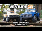 HPI Racing 1/18 Venture Flux 1985 Toyota Hilux SR5, Brushless, Black (HPI160968)