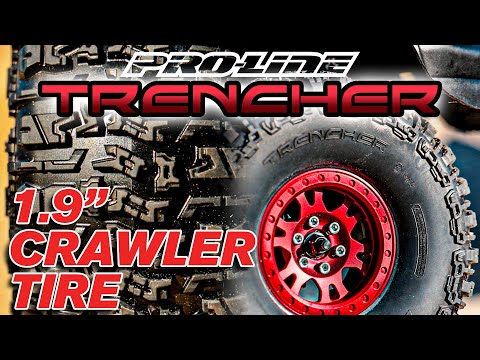 1/10 Trencher Predator Front/Rear 1.9" Rock Crawling Tireshex