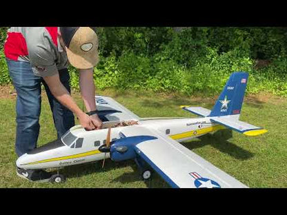 Twin Otter 80E G1.5 PNP Red Night