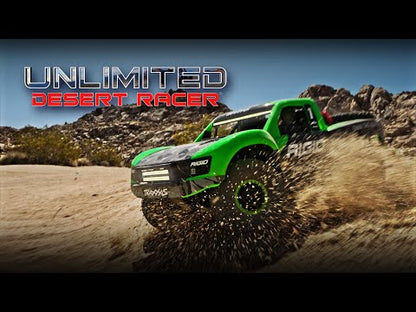 1/8 Unlimited Desert Racer, W/Lights 4WD, (Requires battery & charger): Rgid Green /Black