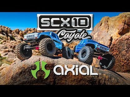 1/10 SCX10 III Coyote4X4 RTR Rock Crawler Silver