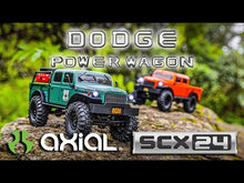 Load and play video in Gallery viewer, 1/24 SCX24 1940’s Dodge Power Wagon RTR (Includes batttery &amp; charger): Orange
