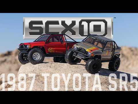 Axial 1/10 SCX10 III 1987 Toyota SR5 4x4 RTR Brushed Rock Crawler, Red (AXI-2062T2)