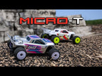 1/28 Micro-T 2WD Silver RTR : LOS-1392T2