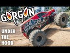 1/10 GORGON 4X2 Monster Truck Kit (includes battery and charger): Black: ARA3230SKT1