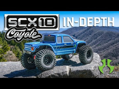 1/10 SCX10 III Coyote4X4 RTR Rock Crawler Silver