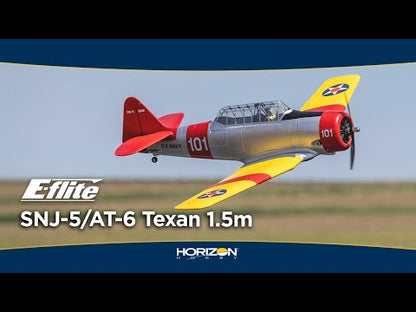 SNJ-5/AT-6 Texan 1.5m BNF Basic