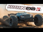 ARRMA 1/8 Kraton 6S, EXB, BLX V6 (Requires battery & charger): Black (ARA8708V6T1)