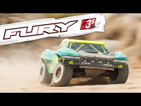1/10 FURY 2wd 223S BLX Brushless RTR: Blue: ARA3521T1