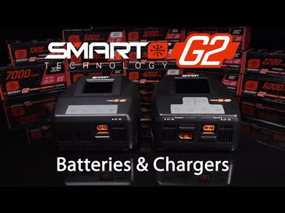 2 Cell 650mAh 7.4V Smart G2 LiPo Rx Battery IC3