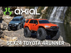 1/24 SCX24 Toyota 4 Runner 4X4 RTR Rock Crawler (Battery & Charger Included), Gray