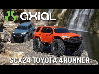 1/24 SCX24 Toyota 4 Runner 4X4 RTR Rock Crawler (Battery & Charger Included), Gray