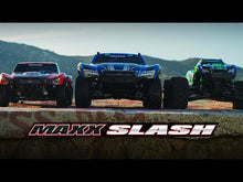 Load and play video in Gallery viewer, 1/8 Maxx Slash 6s Short Course Truck: Green
