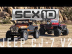 Axial 1/10 SCX10 III Jeep CJ-7 Renegade 4WD RTR (Requires battery & charger): Red (AXI03008V2T1)
