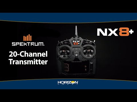 Spektrum NX8+ 20-Channel DSMX Transmitter Only (SPMR8210A)