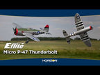Micro P-47 Thunderbolt 625mm BNF Basic w/ AS3X+/SAFE Select