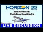 HobbyZone Sport Cub S2 V2 BNF Basic with SAFE (HBZ44500)