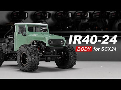 IR40-24 Half Truck Body SCX24:  Sandy Taupe