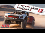 ARRMA 1/8 Mojave 4S 4WD BLX Desert Truck, White/Red (Requires Battery & Charger) (ARA4404T1)