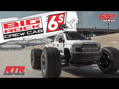 1/7 Big Rock 4WD BLX (Requires battery & charger): Red: ARA7612T2