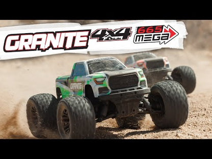 1/10 Granite, 4WD, RTR (Includes battery & charger): Green