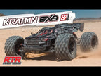1/5 KRATON 4X4 8S BLX EXB Speed Monster Truck: Black: ARA5808V2T1