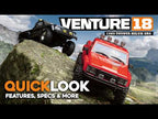 HPI Racing 1/18 Venture Flux 1985 Toyota Hilux SR5, Brushless, Red (HPI160803)