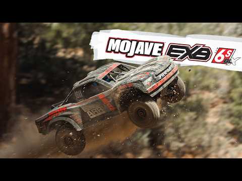 1/7 Mojave 6S 4WD EXB: (Requires battery & charger):Black