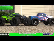 Load and play video in Gallery viewer, 1/24 Mini Trek RTR Monster Truck - Blue
