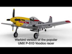 UMX P-51D Mustang "Detroit Miss" BNF Basic