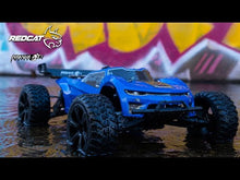 Load and play video in Gallery viewer, 1/10 Piranha TR10 Brushed 2WD Electric Truggy Blue

