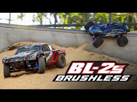 1/10 Rustler 4x4, 4WD, BL-2s, RTR: Red
