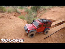 Load and play video in Gallery viewer, 1/10 TRX-4 Defender, 4WD, RTD (Requires battery &amp; charger): Black
