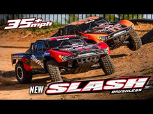 Load and play video in Gallery viewer, 1/10 Slash Brushless: 2WD Short Course Truck: Orange
