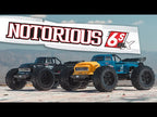 ARRMA 1/8 Notorious 6S, 4WD, BLX V6 Stunt Truck (Requires battery & charger): Black (ARA8611V6T1)
