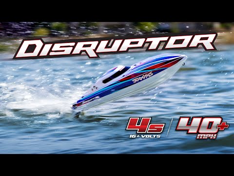 Disruptor, Self Righting 4S Race Boat Pink :106064-4-Pink