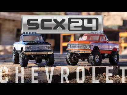 1/24 SCX24 1971 Chevrolet C10, 4WD, RTR (Includes batttery & charger): Black