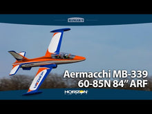 Load and play video in Gallery viewer, Aermacchi MB-339 ARF, K-85G4+ and Servo Combo
